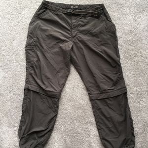 REI gray nylon hiking pants
